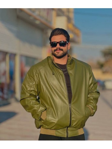 کاپشن چرم داخل خز3122